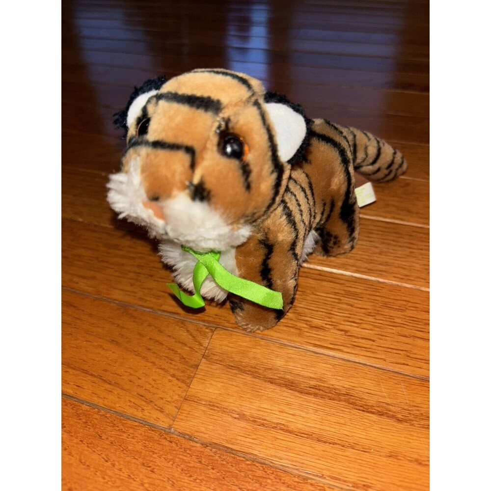 World Wildlife Fund WWF Tiger Plush 1988 Stuffed Animal Wendy's Toy Vintage